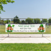 Saint Patrick's Day of Irish Business Decor Spandoek (Insitu)