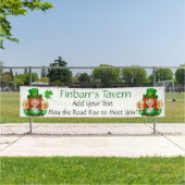 Saint Patrick's Day of Irish Business Spandoek (Insitu)