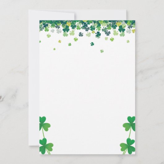 Saint Patricks Day Party Invitation (Dos)