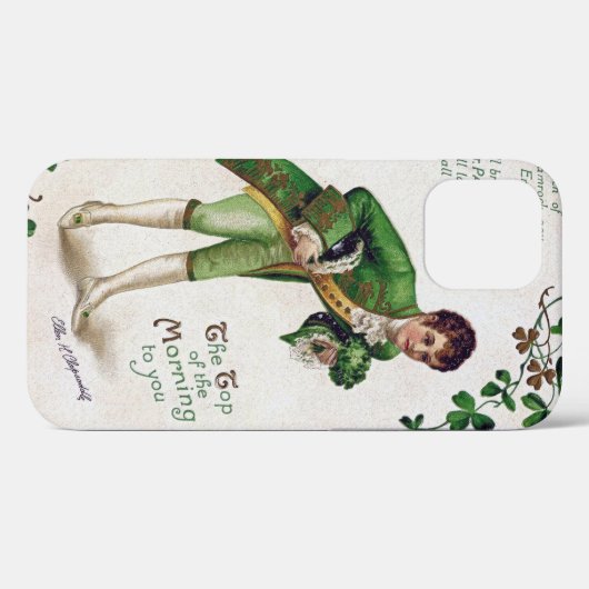 Saint Patrick's Day Poem,  Case-Mate iPhone Case (Achterkant (horizontaal))