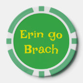Saint Patrick's Day-pokerchip Poker Chips (Voorkant)