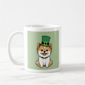 Saint Patrick's Day Pomeranian Mug (Gauche)