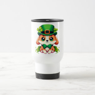 Saint Patricks' Day puppy Reisbeker