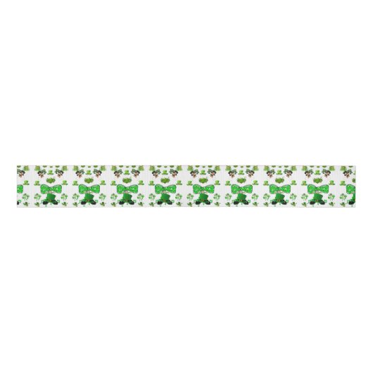 Saint Patrick's Day Ribbon Grosgrain Lint (Voorkant)