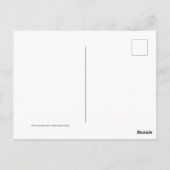 Saint Patrick's Day Roos, Briefkaart (Achterkant)