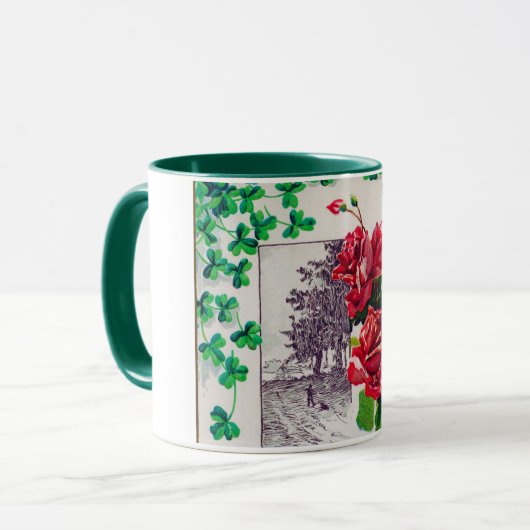 Saint Patrick's Day Roos,  Mok (Voorkant links)