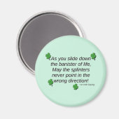 Saint Patrick's Day Saying Magnet (Recto/Verso)