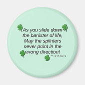 Saint Patrick's Day Saying Magnet (Devant)