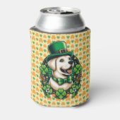 Saint Patrick's Day Schattige Dog Blikjeskoeler (Blikje Achterkant)