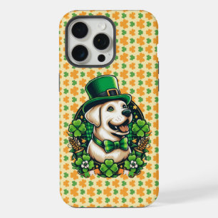 Saint Patrick's Day Schattige Dog iPhone 15 Pro Max Hoesje