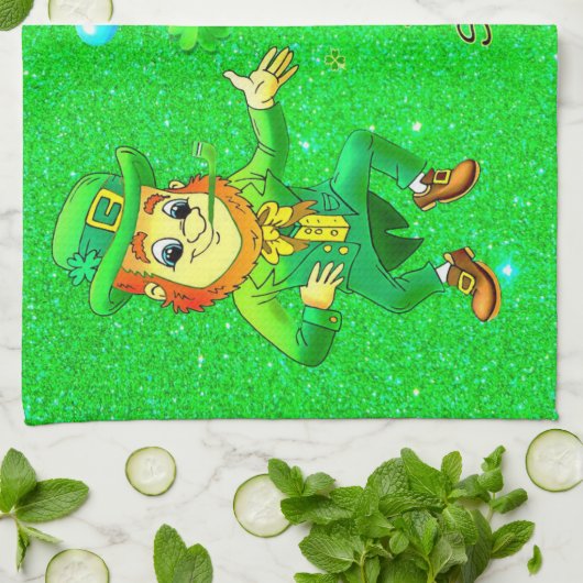 Saint Patrick's Day Serviette à main (Plié)