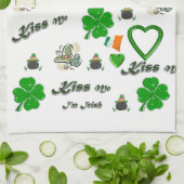 Saint Patrick's Day Serviette à main (Plié)