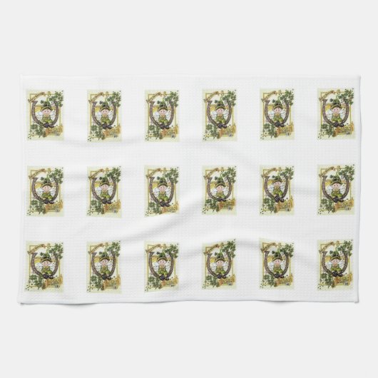 Saint Patrick's Day Serviette à main (Horizontal)