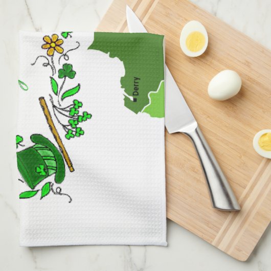 Saint Patrick's Day Serviette à main (Quart Plié)