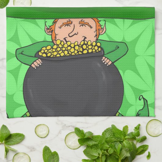 Saint Patrick's Day Serviette à main (Plié)