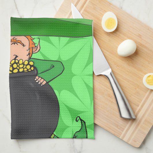 Saint Patrick's Day Serviette à main (Quart Plié)