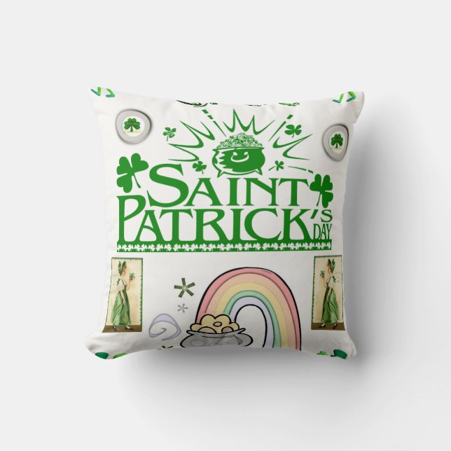 Saint Patrick's Day Sierkussen (Voorkant)