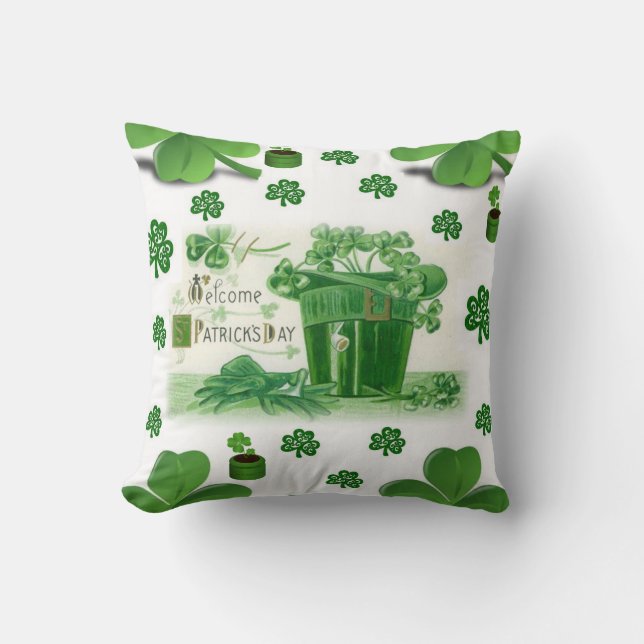 Saint Patrick's Day Sierkussen (Voorkant)