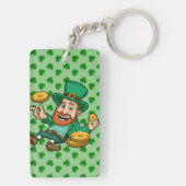 Saint Patrick's day Sleutelhanger (achterkant)