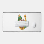 Saint Patrick's Day Sloth Horseshoe Lucky (Clavier et souris)
