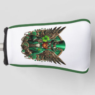Saint Patrick's Day steampunk klaver Golfheadcover
