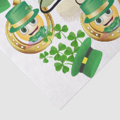 Saint Patrick's Day Tissue Paper Hoefijzer Tissuepapier (Detail)