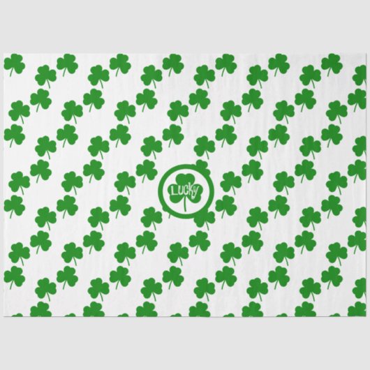 Saint Patricks Day Tissuepapier (Voorkant)