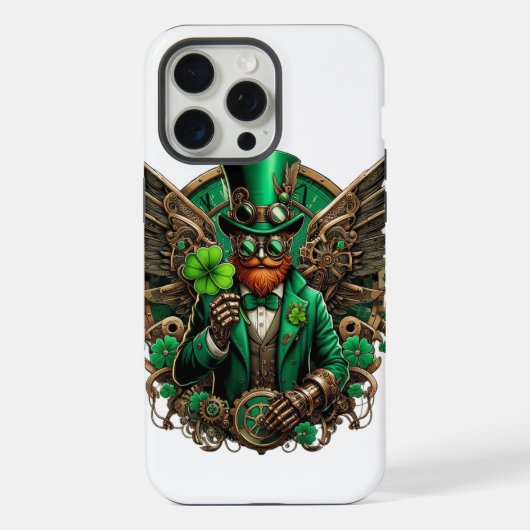 Saint Patrick's Day trèfle à vapeur (Verso)