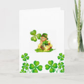Saint Patrick's Day Wenskaart Kaart (Voorkant)