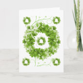 Saint Patrick's Day Wenskaart Kaart (Voorkant)