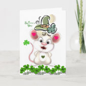 Saint Patrick's Day Wenskaart Kaart (Voorkant)
