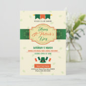 Saint Patricks Flyer Kaart (Staand voorkant)