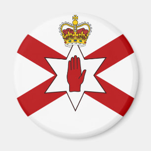 Saint Patrick's For Northern Ireland Crowned flag Magneet