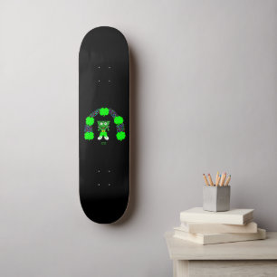 Saint Patrick's FrankenCheese Skateboard