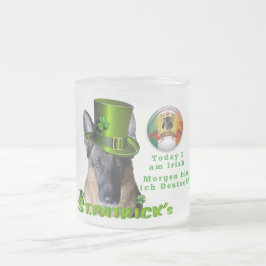 Saint Patrick's German Shepherd Owner Mok/Stein Matglas Koffiemok