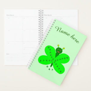 Saint Patricks Jour Papillon Plan personnalisé