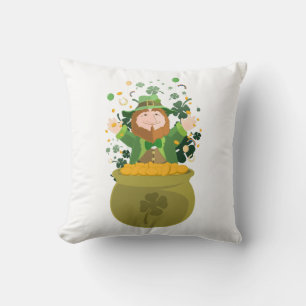 Saint Patrick's Leprechaun Kussen