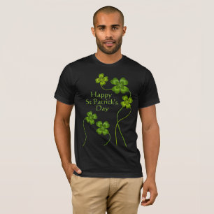 Saint Patrick's Lucky Charm Shamrocks Cute T-shirt