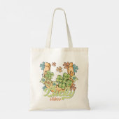 Saint Patrick's Lucky Vibes Tote Bag (Achterkant)