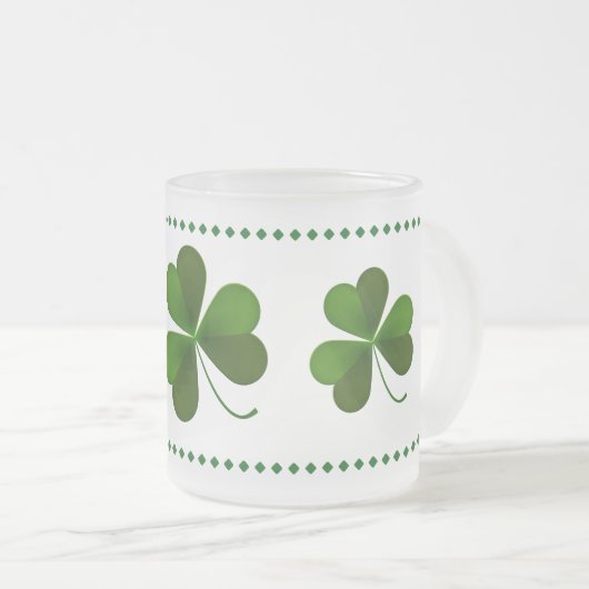 Saint Patricks Mug de café congelé (Devant droit)