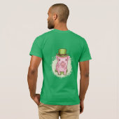 Saint Patricks Pig T-shirt (Achterkant volledig)