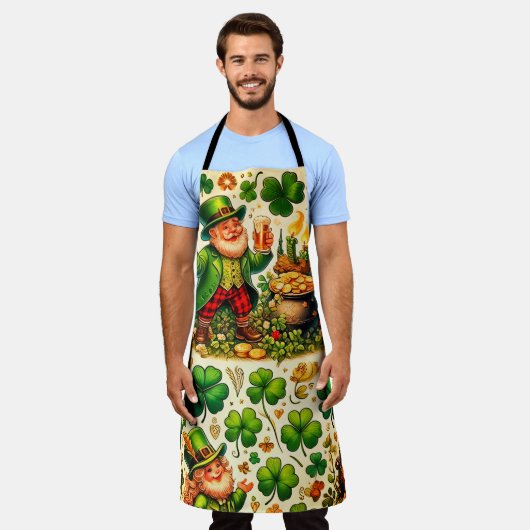 Saint-Patrick's Schort (Gedragen)