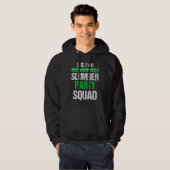 Saint Patricks Shenanigans 2023 Slumber Party Squa Hoodie (Voorkant volledig)