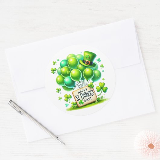 Saint Patrick's Stickers (Enveloppe)