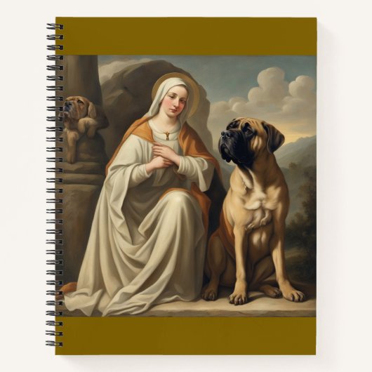 saint patron du carnet des bullmastiffs (Devant)
