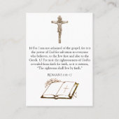 Saint Paul - Carte de prière (Appartement) (Dos)