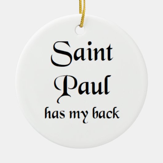 saint paul coffee mug keramisch ornament (Voorkant)