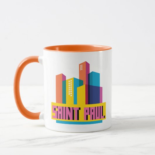 Saint Paul in design Mok (Links)
