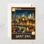 Saint Paul, Minnesota |  Briefkaart (Voorkant / Achterkant)