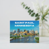Saint Paul Minnesota Carte postale Souvenir (Debout devant)